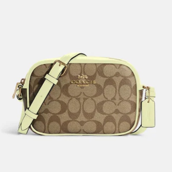 Coach Mini Jamie Camera Bag In Signature Canvas
SV/Khaki/Pale Lime - Picture 4 of 16
